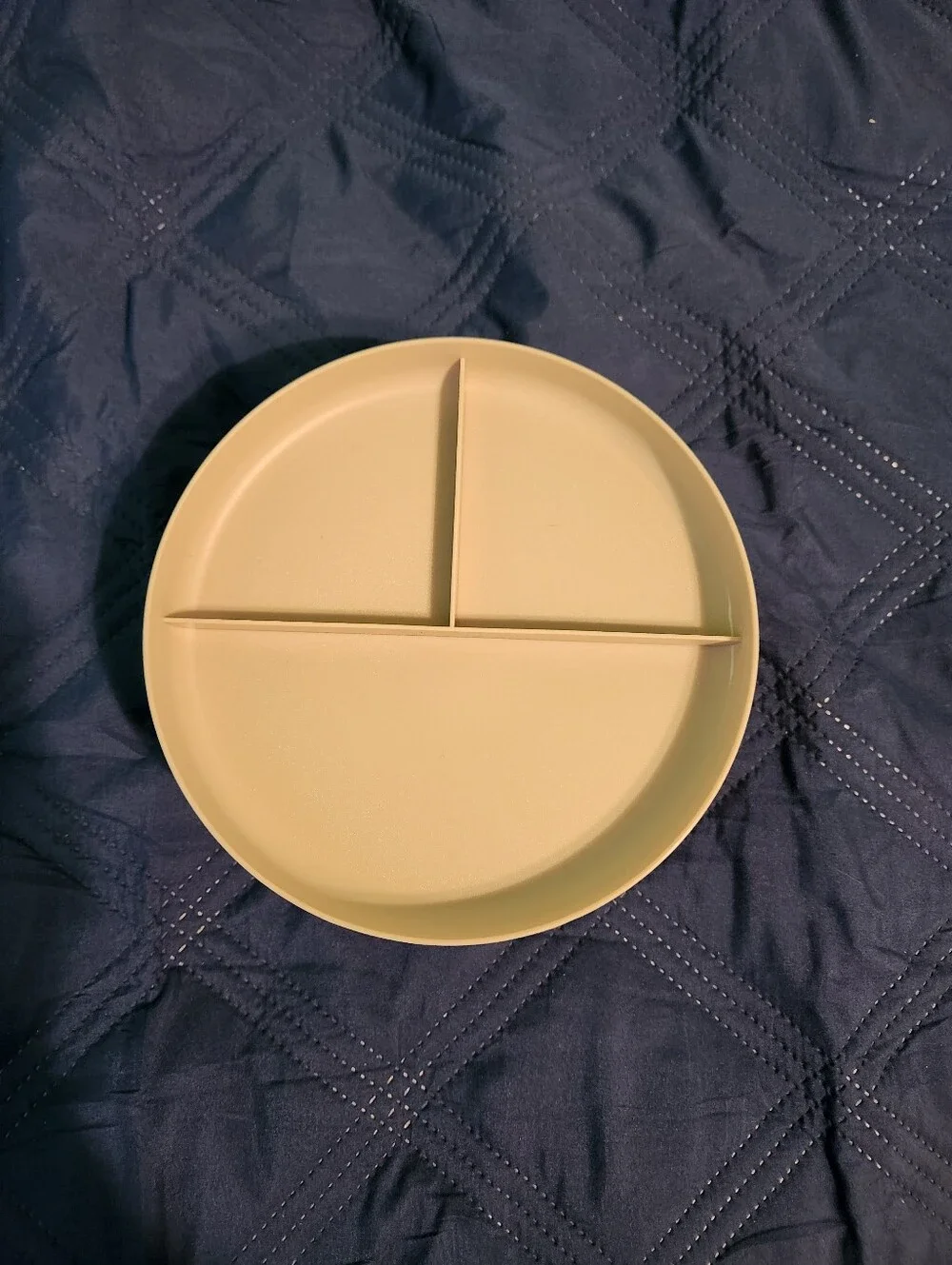 🎉 6ct Kids Sectional Plastic Plates
